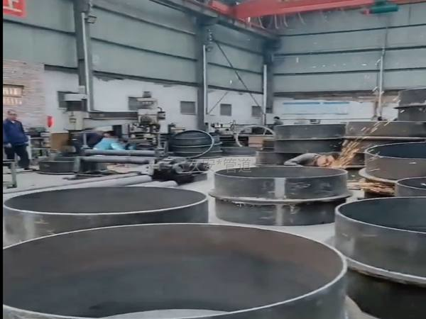 1米刚性防水套管制作现场