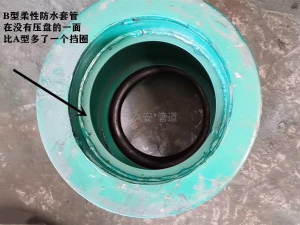 B型柔性防水套管的结构图